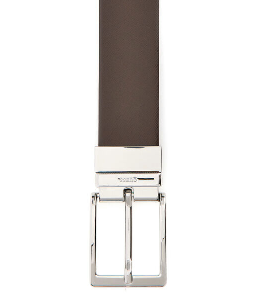 Milano Saffiano Leather Belt