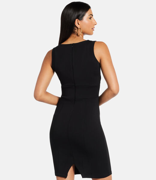 Scuba bodycon mini dress