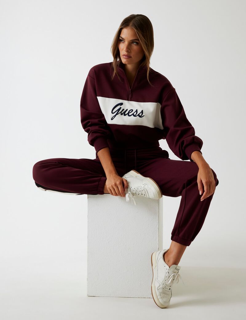 Regular-fit logo joggers