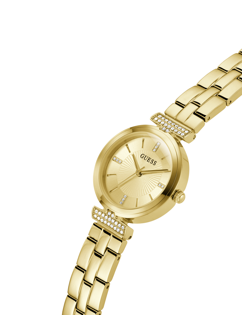 Ladies Gold Tone Analog Watch