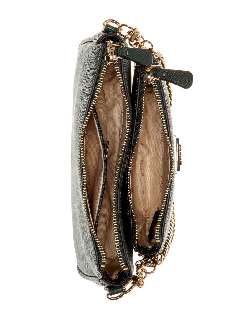 Noelle Saffiano Mini Crossbody Bag