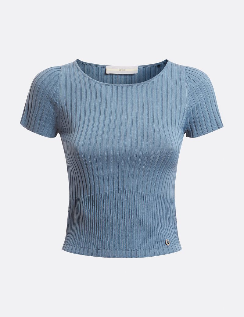 Viscose Blend Sweater Top
