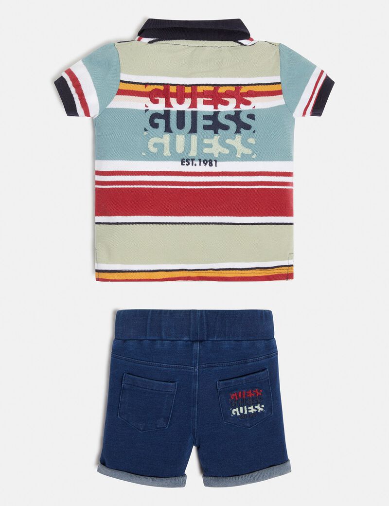 Polo and shorts set