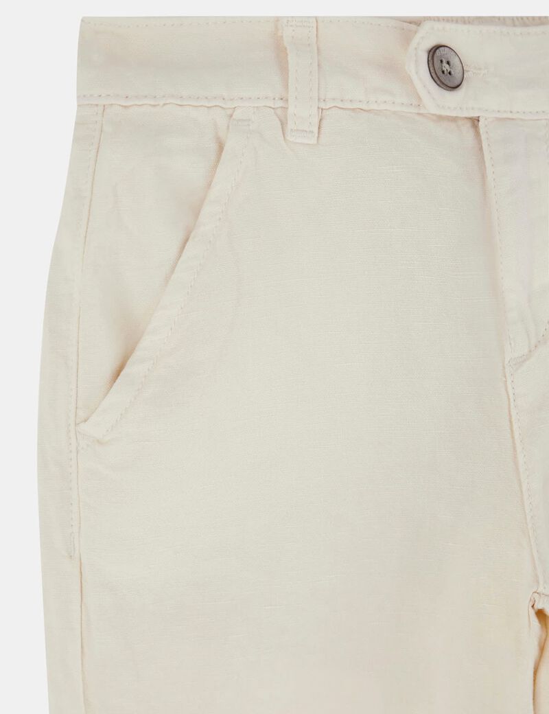 Chino linen pant