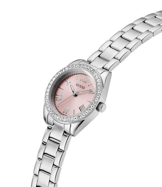 Ladies Silver Tone Analog Watch