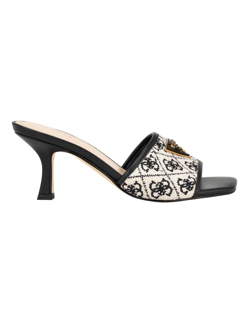 Logo Heel Sandals