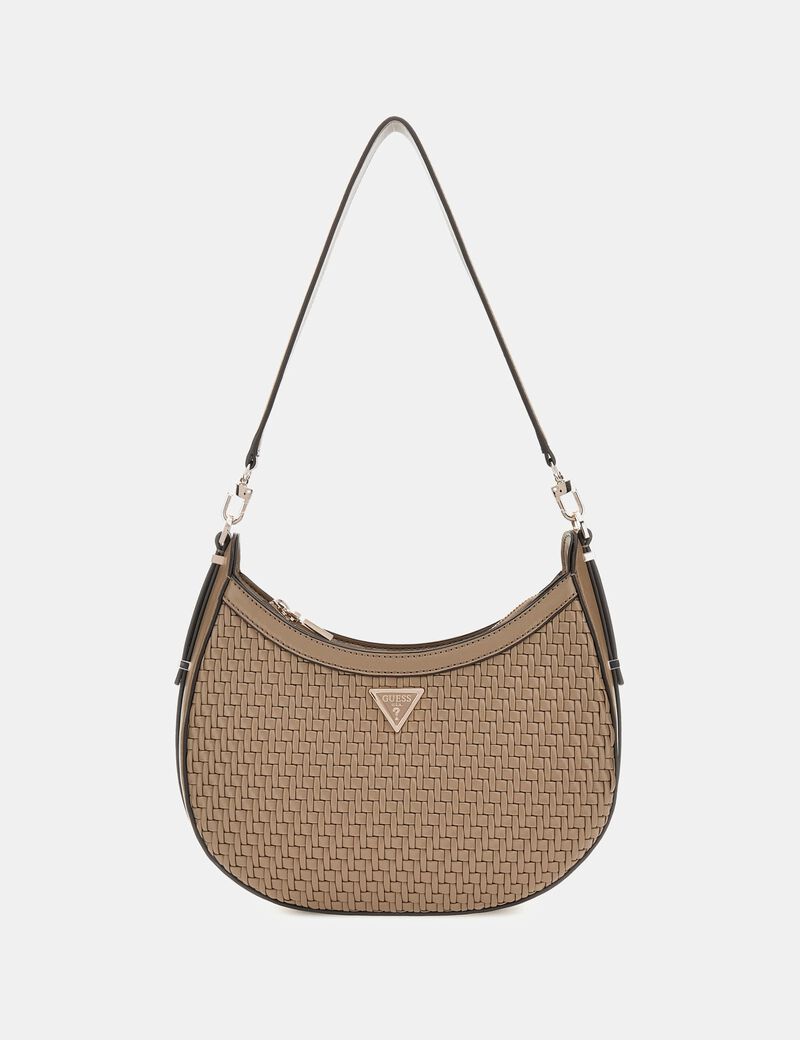 Murielle woven shoulder bag
