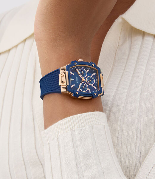 Ladies Blue Multi-function Watch