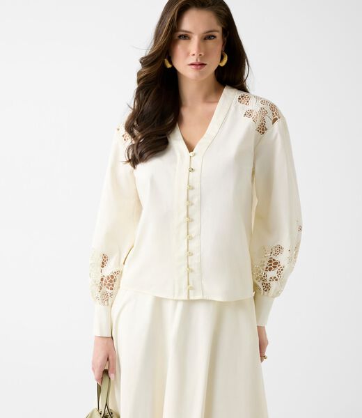 Sonia Embroidered Ls Shirt