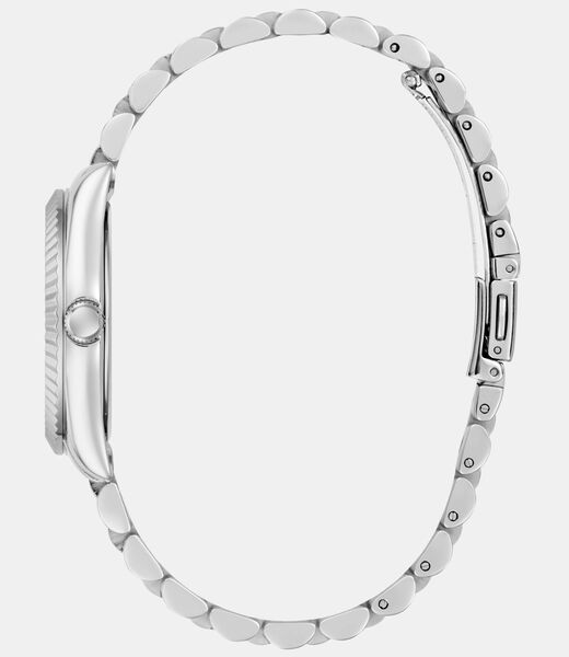 Ladies Silver Tone Multi-function Date Watch
