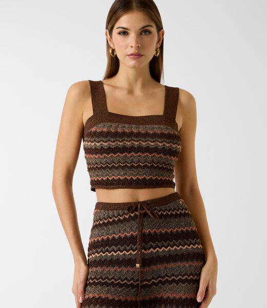 SUKI SL SQUARED NECK SWTR TOP