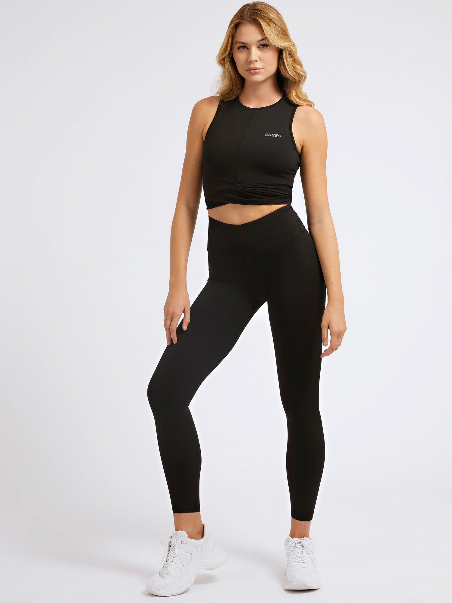 Guess black leggings clearance