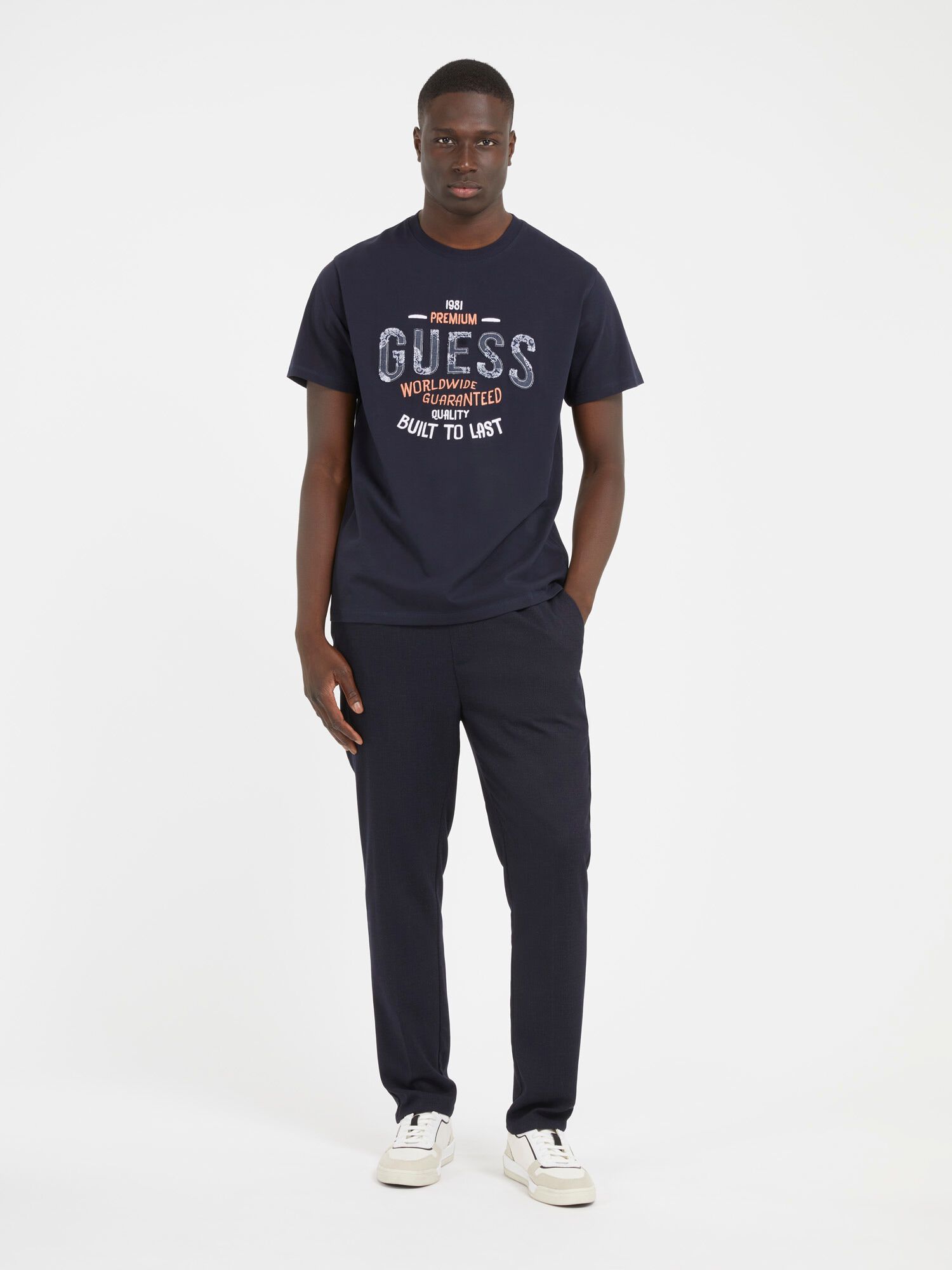 Guess new arrivals embroidered shirt