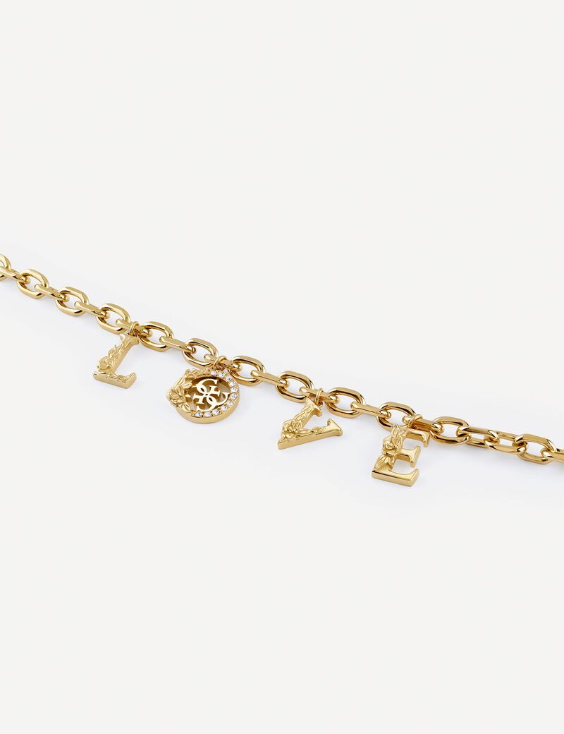 جيس 18   love   flowers necklace