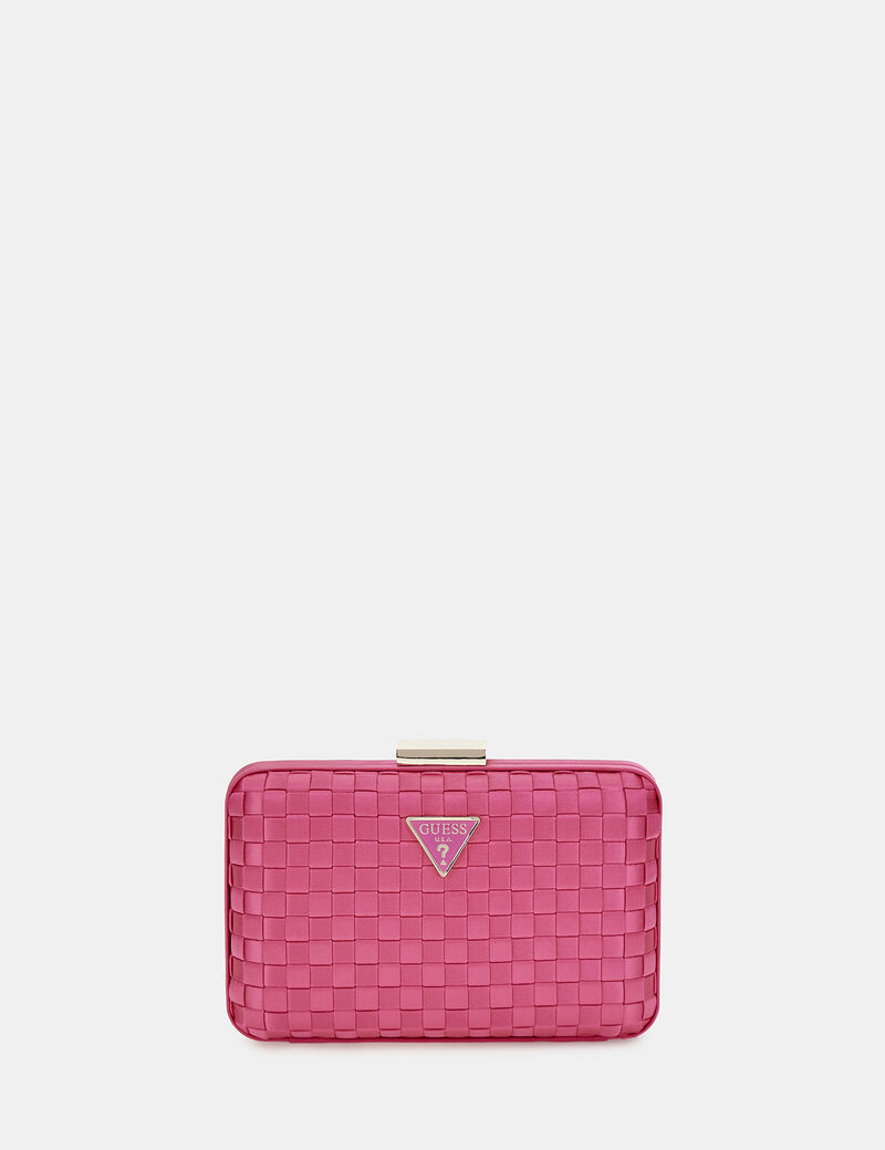 Twiller woven clutch