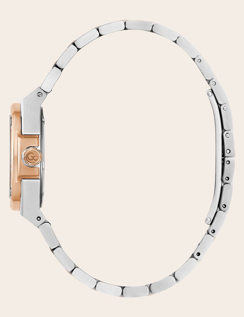 GC steel watch with date function