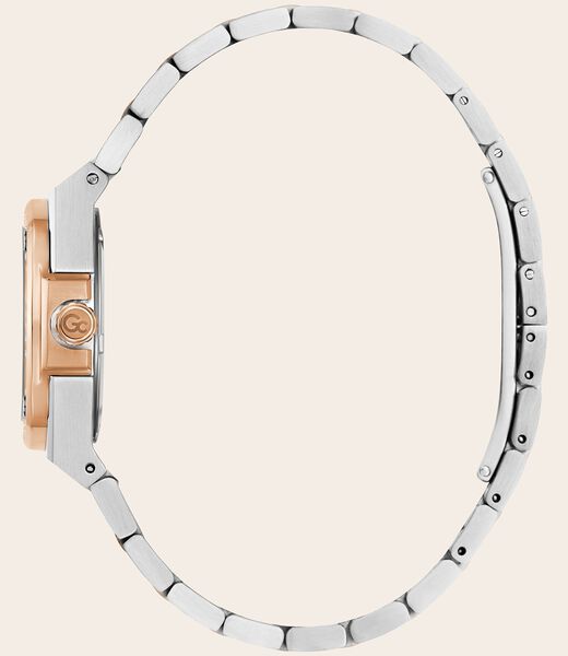 GC steel watch with date function