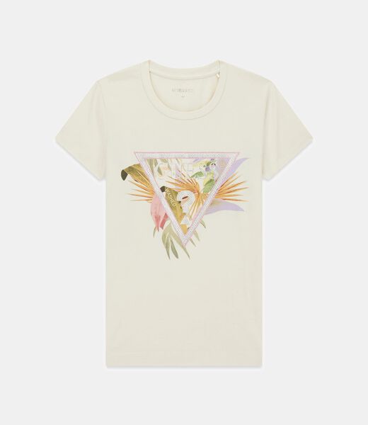 Rhinestones logo t-shirt