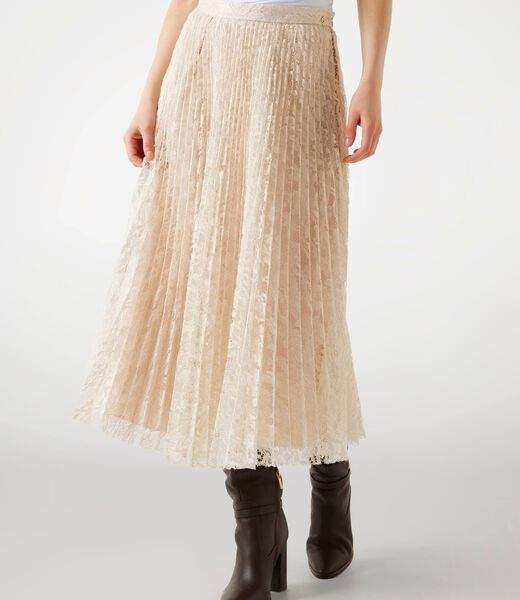 Lace long skirt