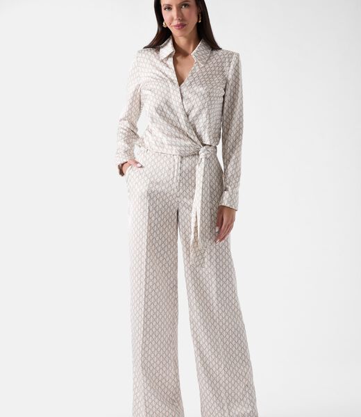 Marciano wrap-up blouse