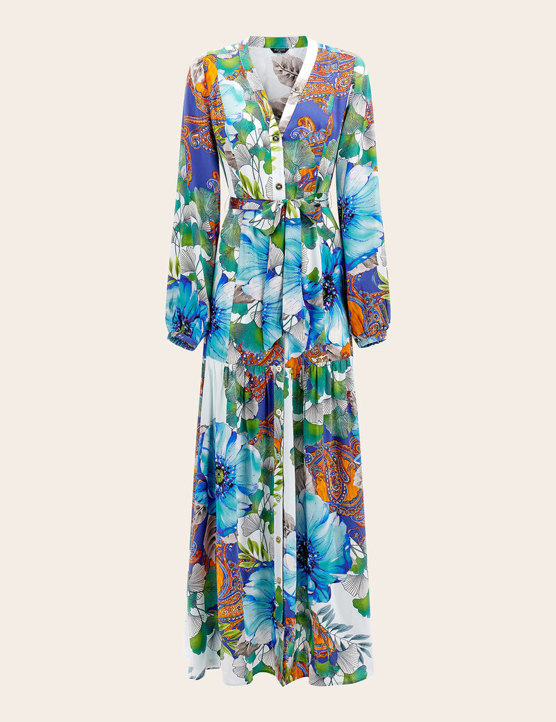 Marciano silk long dress