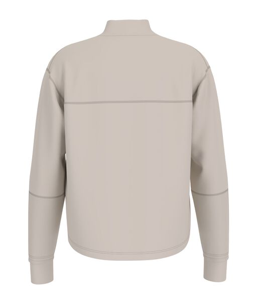Zip-up sweatshirt