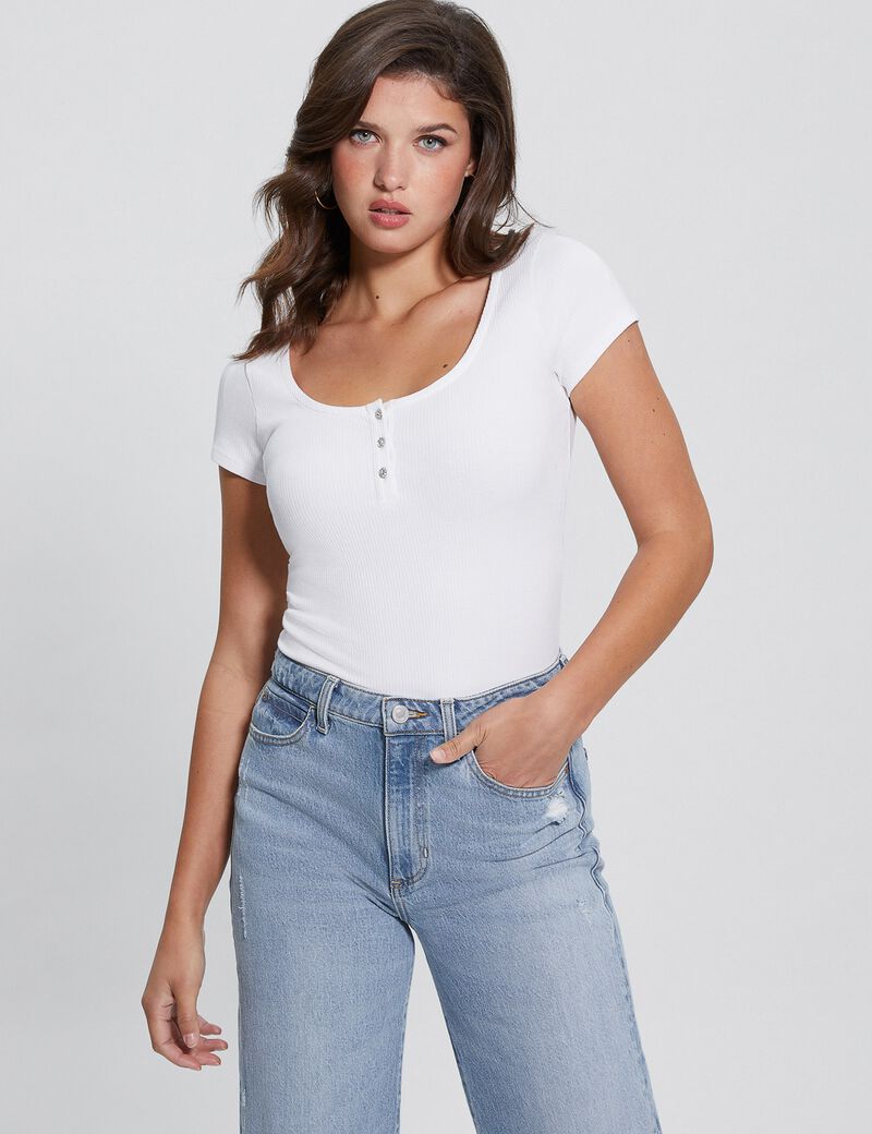 Jewel buttons top