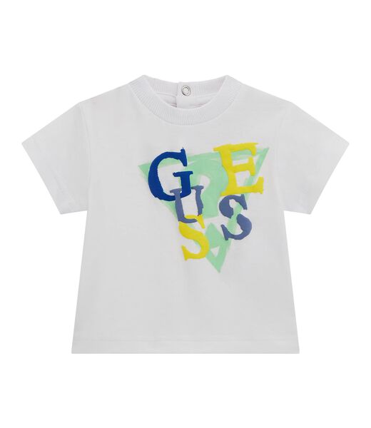 تيشيرت بطبعة بشعار الماركة