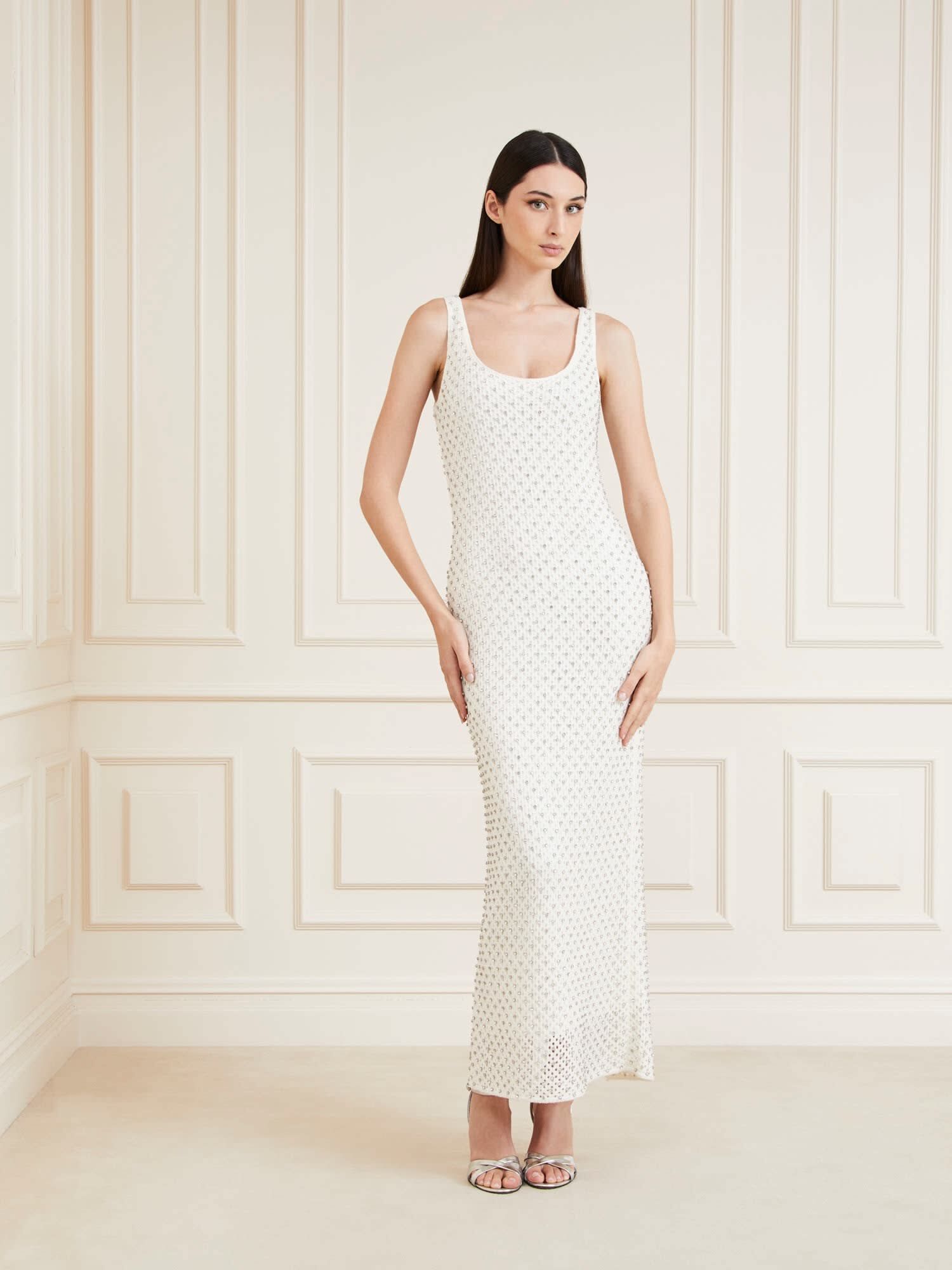 Guess marciano white dress sales