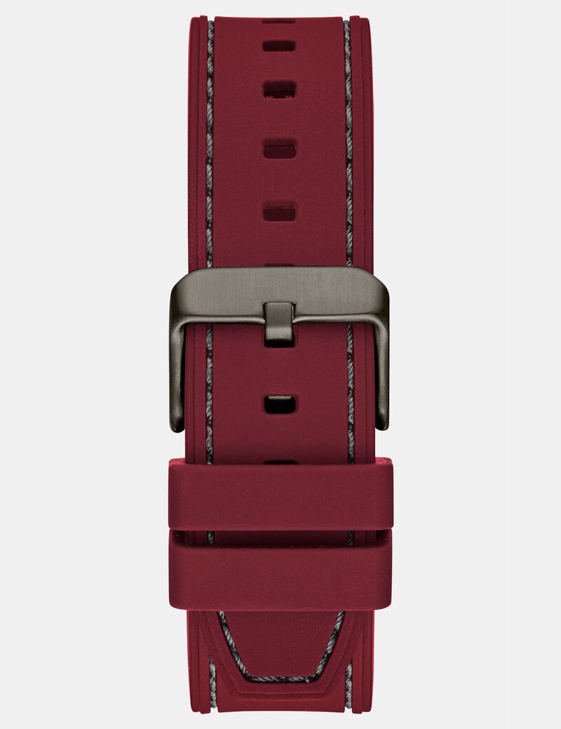 Multi-function silicone watch