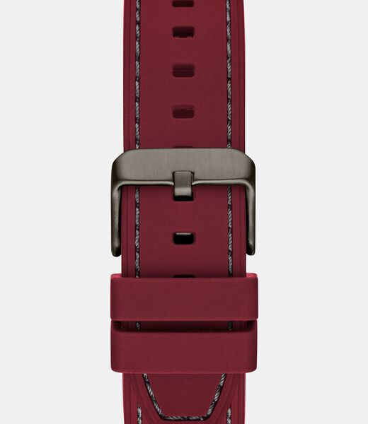 Multi-function silicone watch