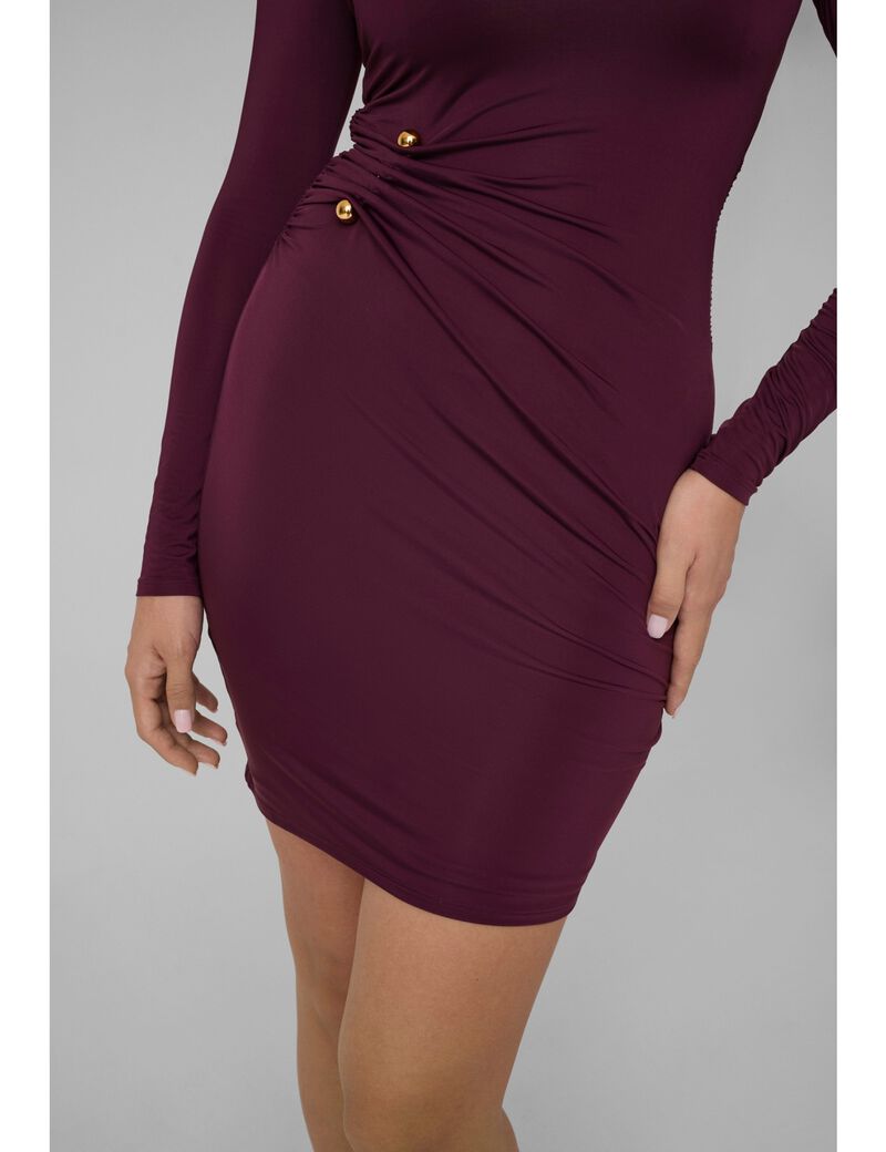guess marciano bandage fit maxi dress