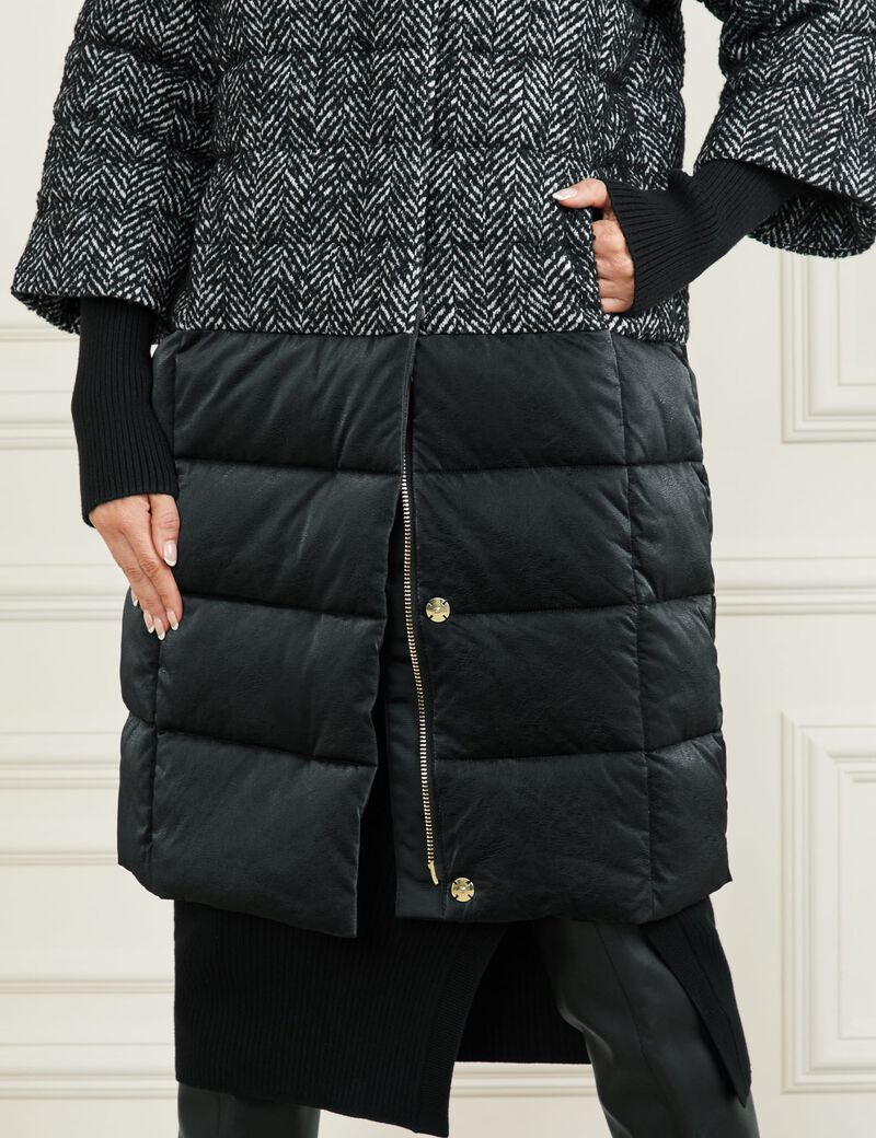 Marciano Herringbone Puffer