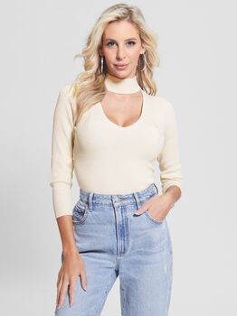 Micro Sequins Sweater