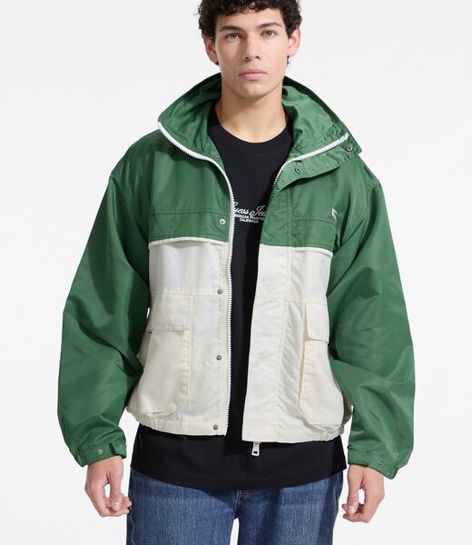 Color-Block nylon jacket