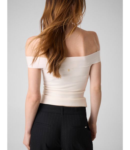 guess off shoulder top