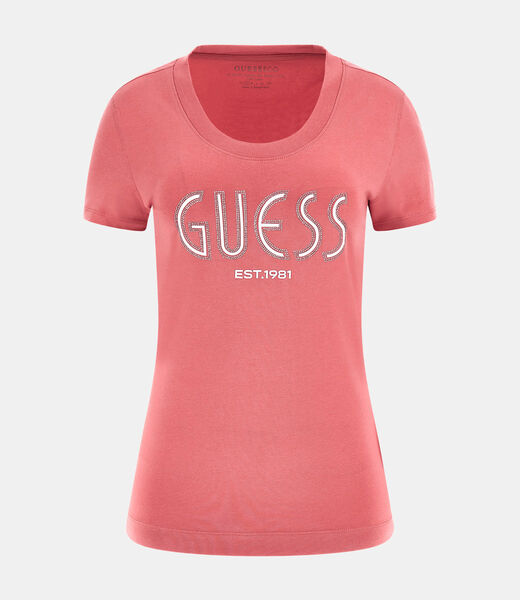 Rhinestones logo T-shirt