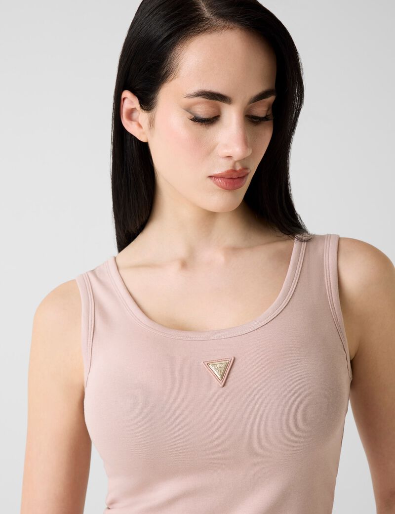 Triangle logo tank top