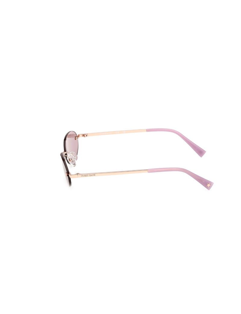 Iris oval metal sunglasses