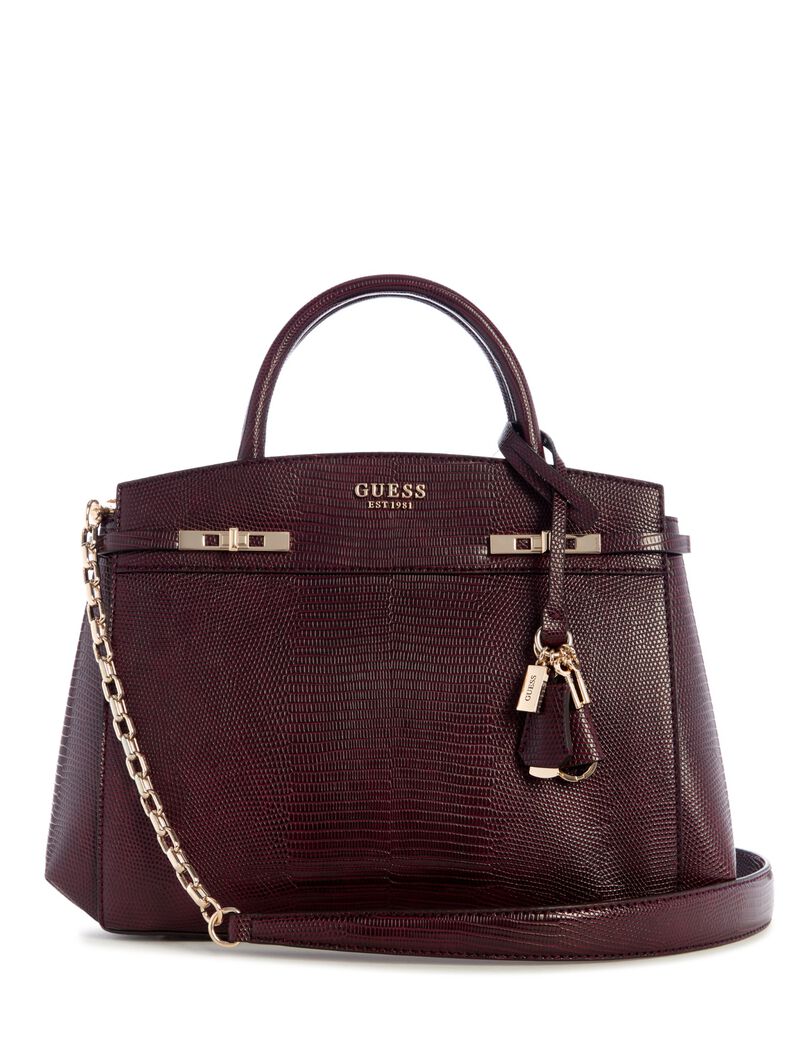 Melinda Animal-Print Handbag