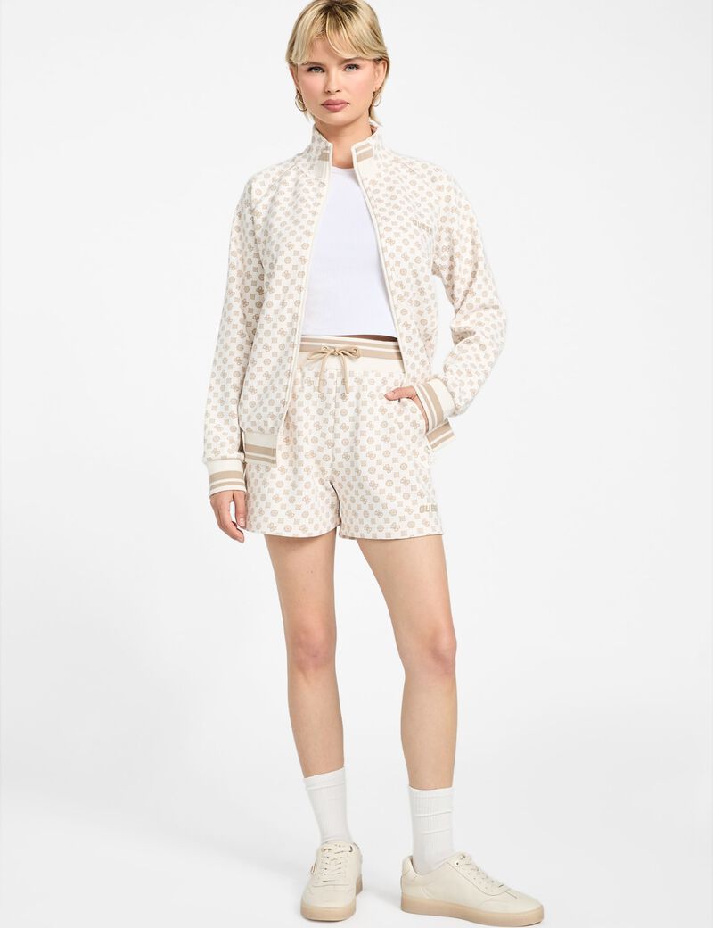 Full zip scuba sweatshirt
