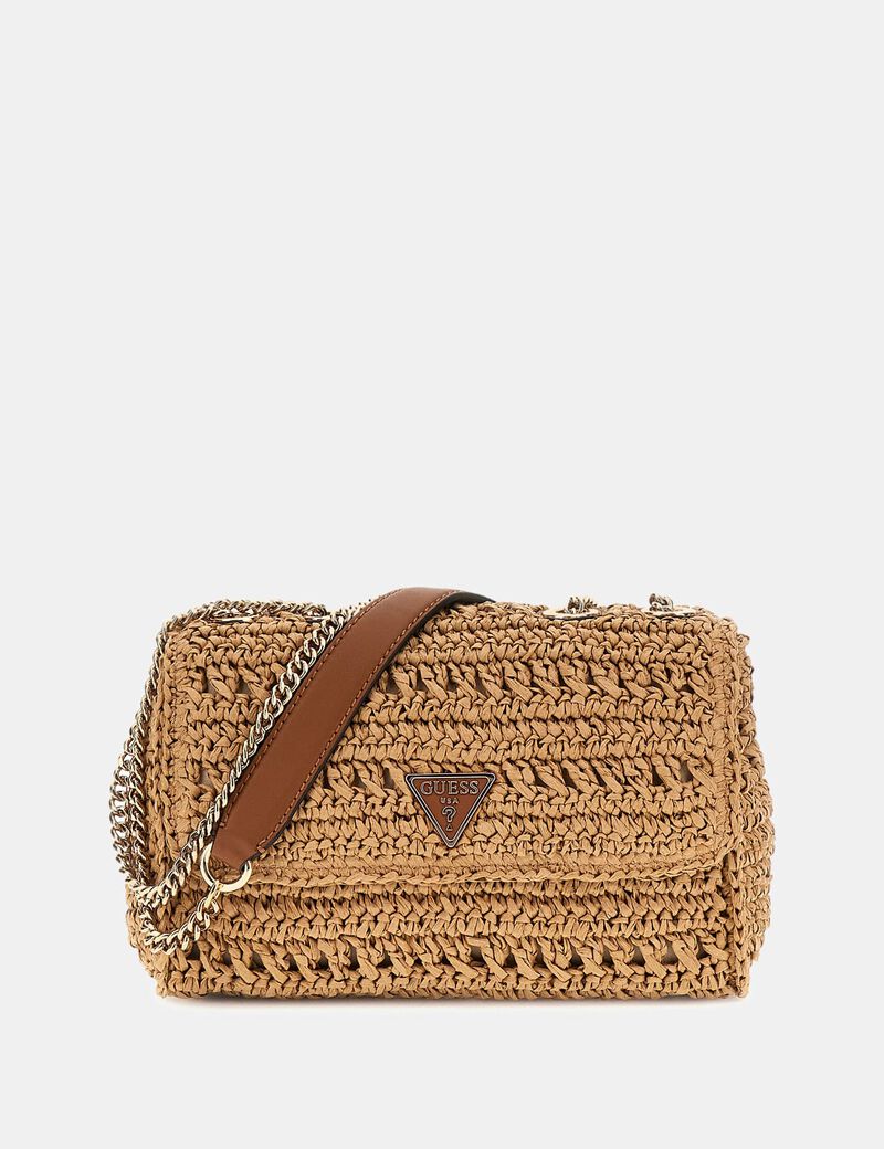 Irene Raffia Crossbody Bag