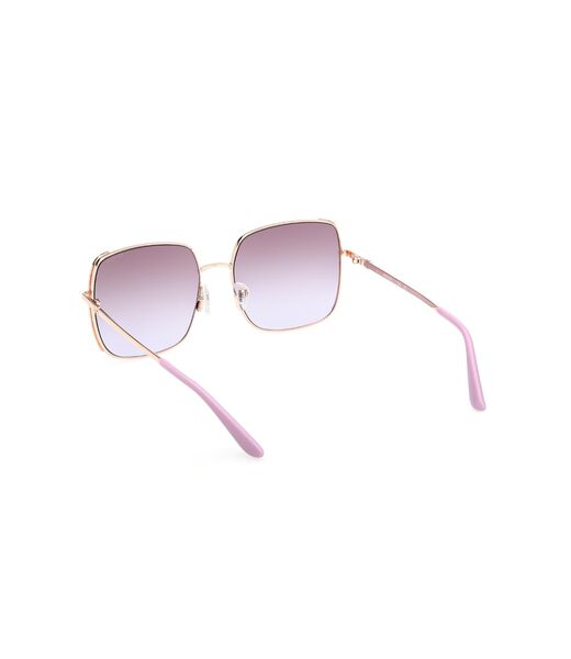 Butterfly beige gradient smoke sunglasses