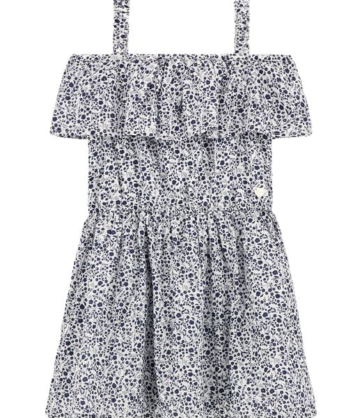 Sangallo off shoulder dress
