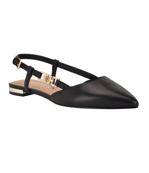 Franie patent slingback