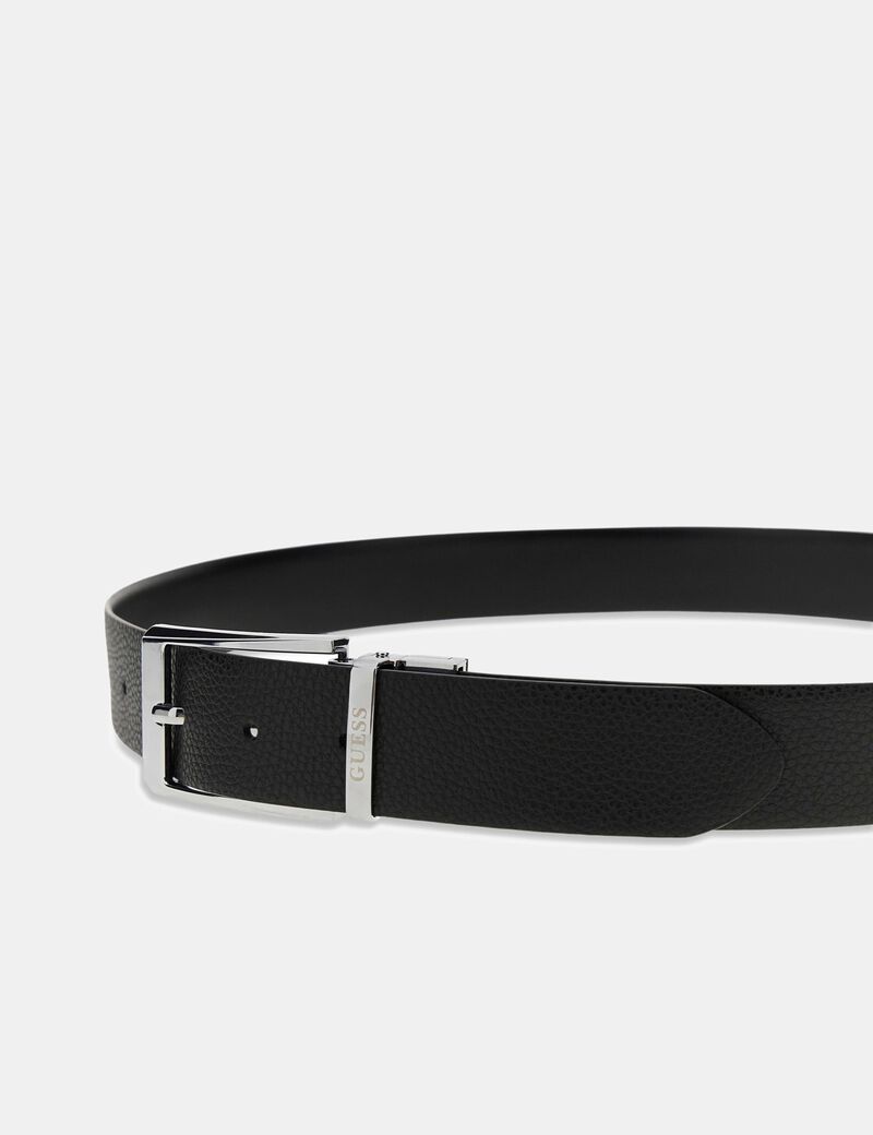 guess genuine leather belt