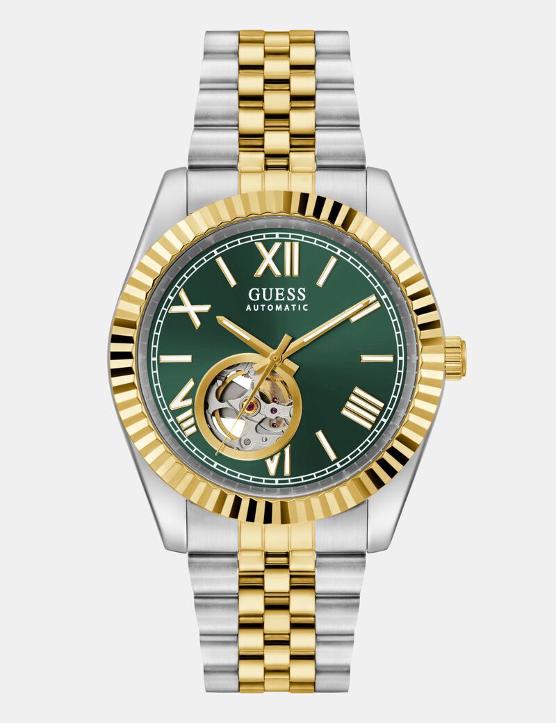 Mens 2-Tone Automatic Watch