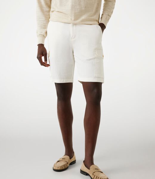 Twill cargo shorts