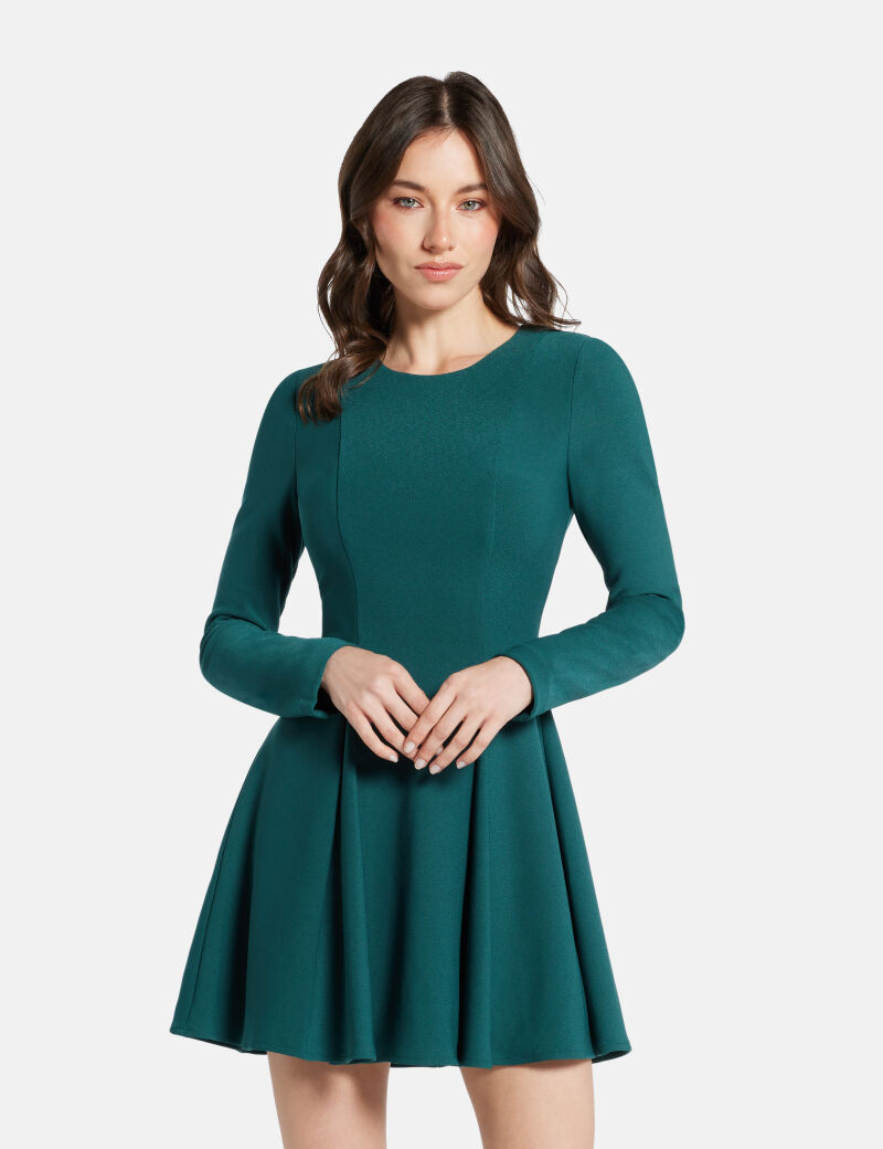 Lara longsleeve flared dress