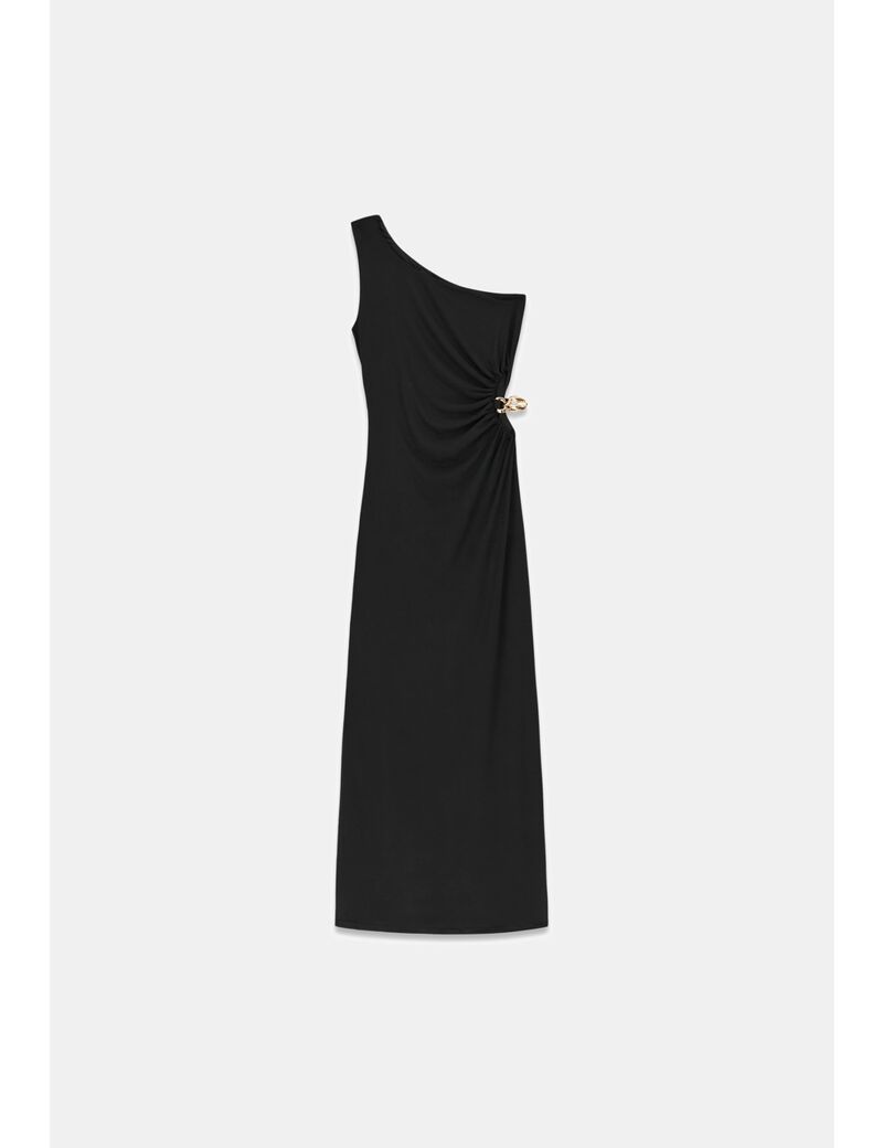 guess one shoulder jazlyn dress